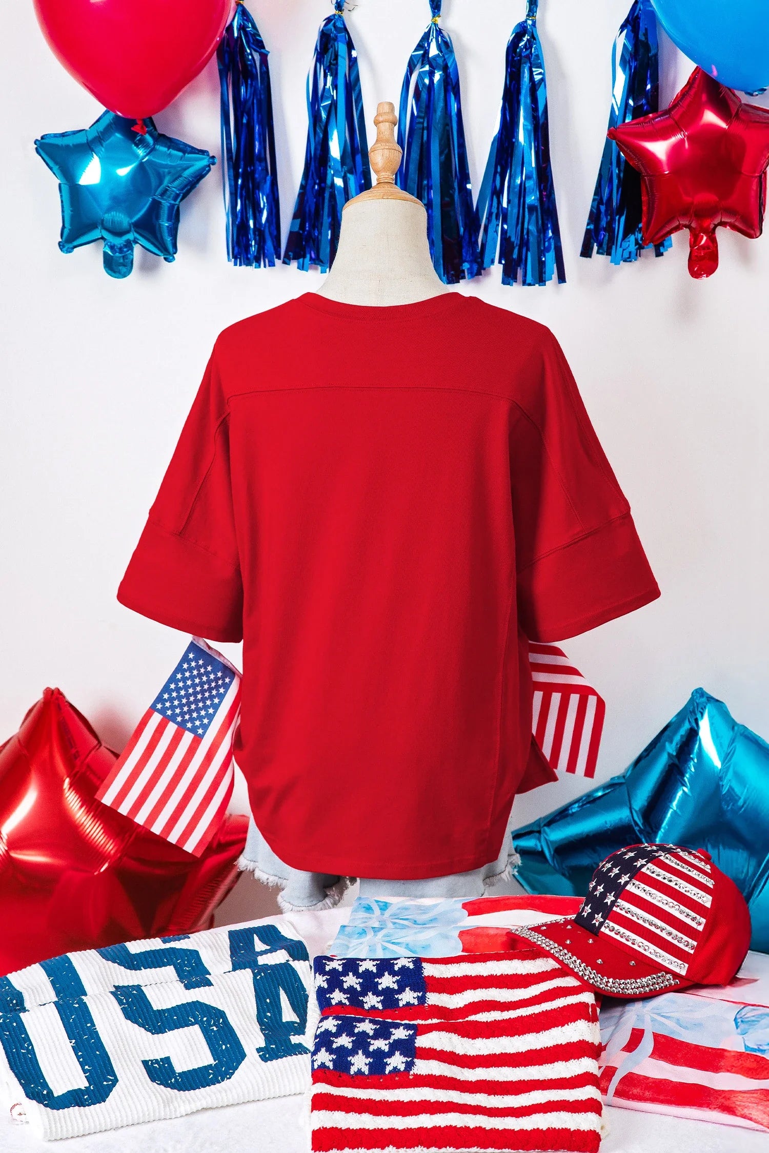 USA Star Graphic Top