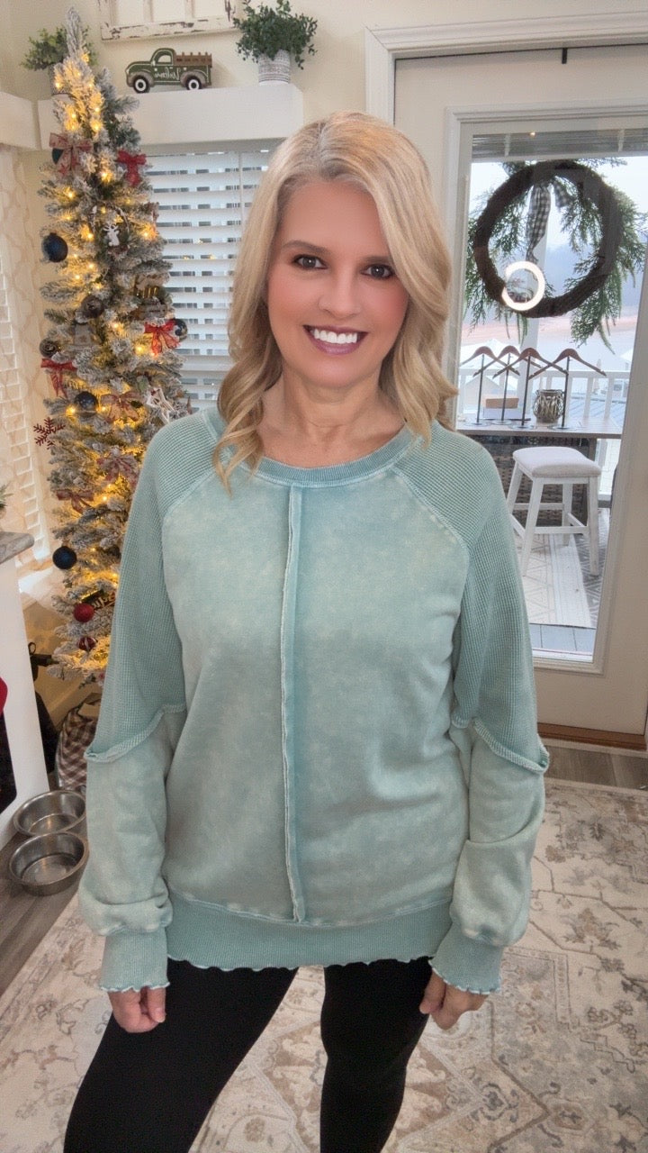 Sea Mist Pullover