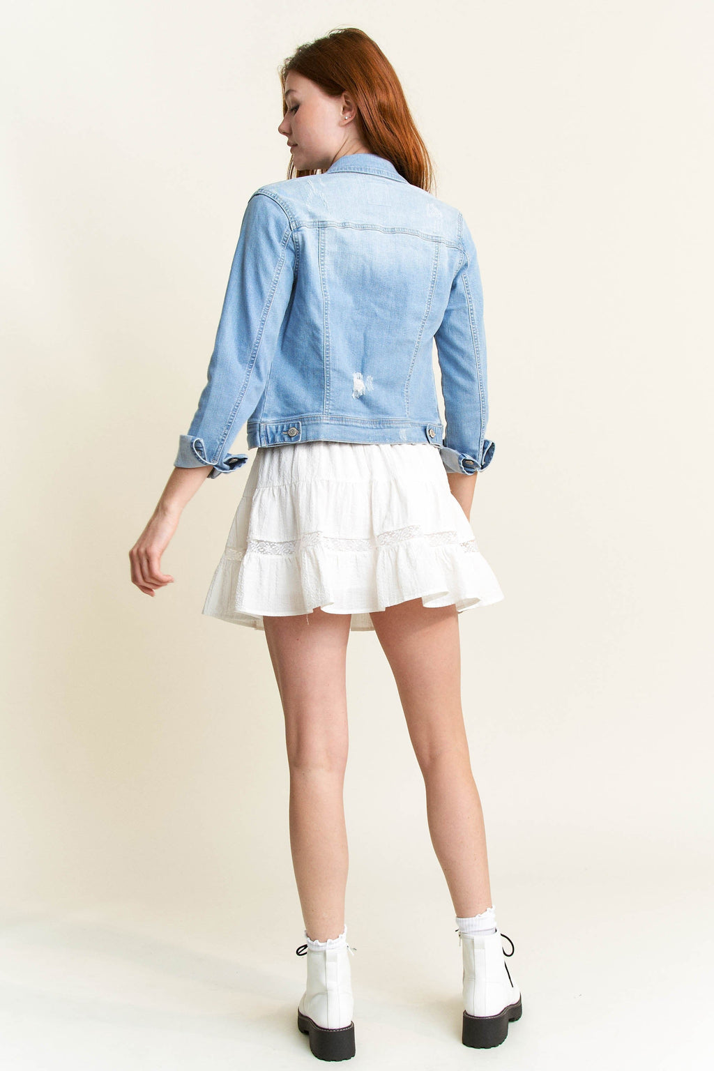 Destructed Denim Jacket