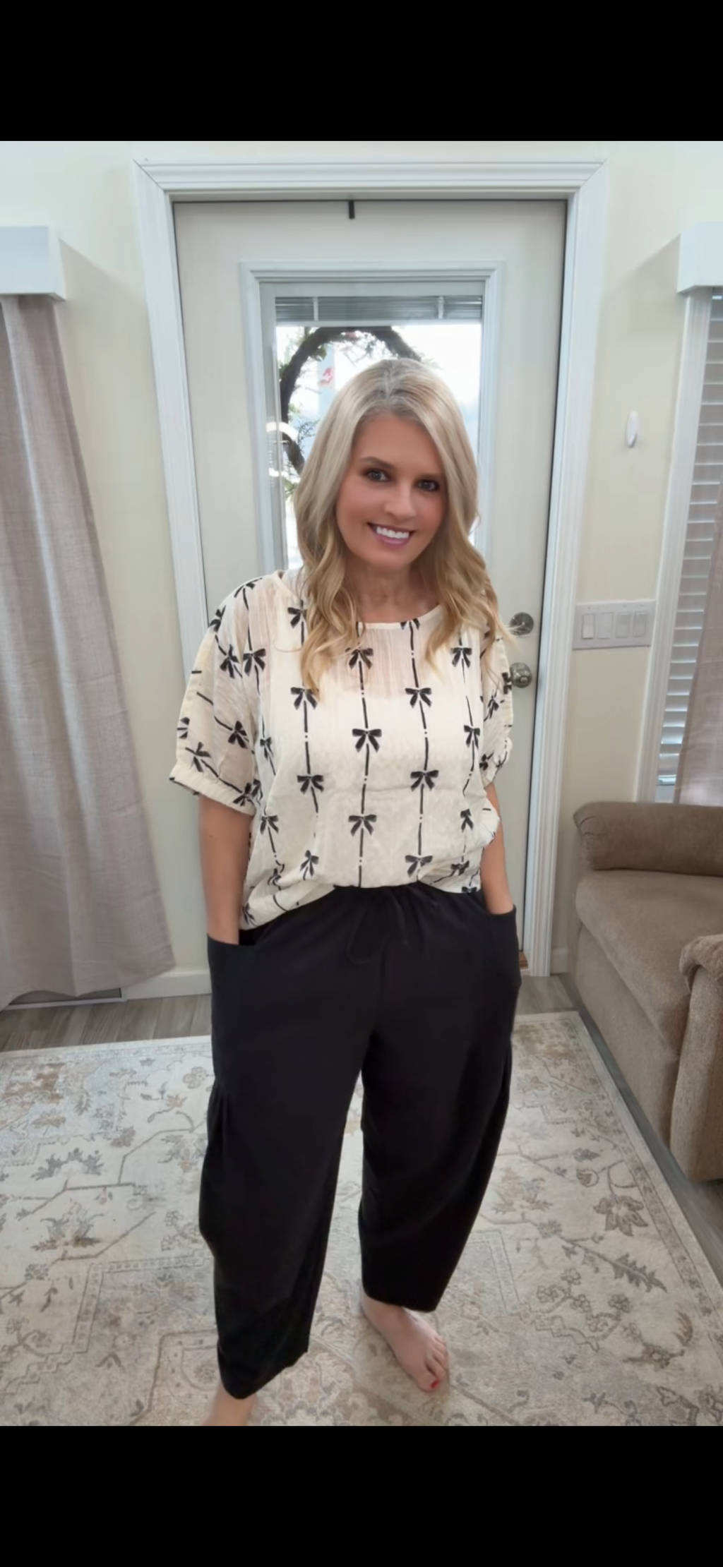 Midnight Barrel Pants