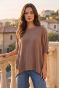 Oversized Rib Top