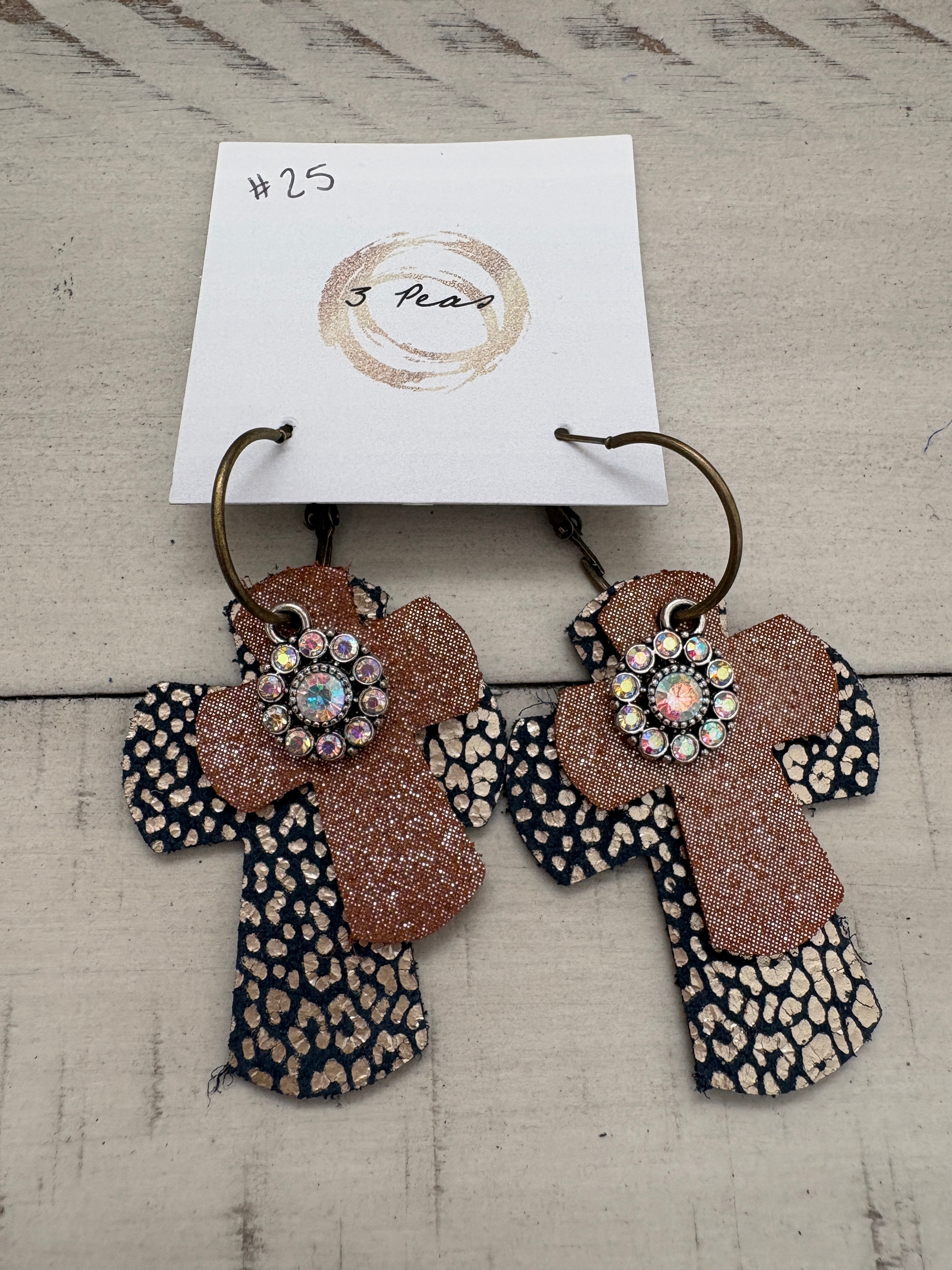 3 Peas Earrings