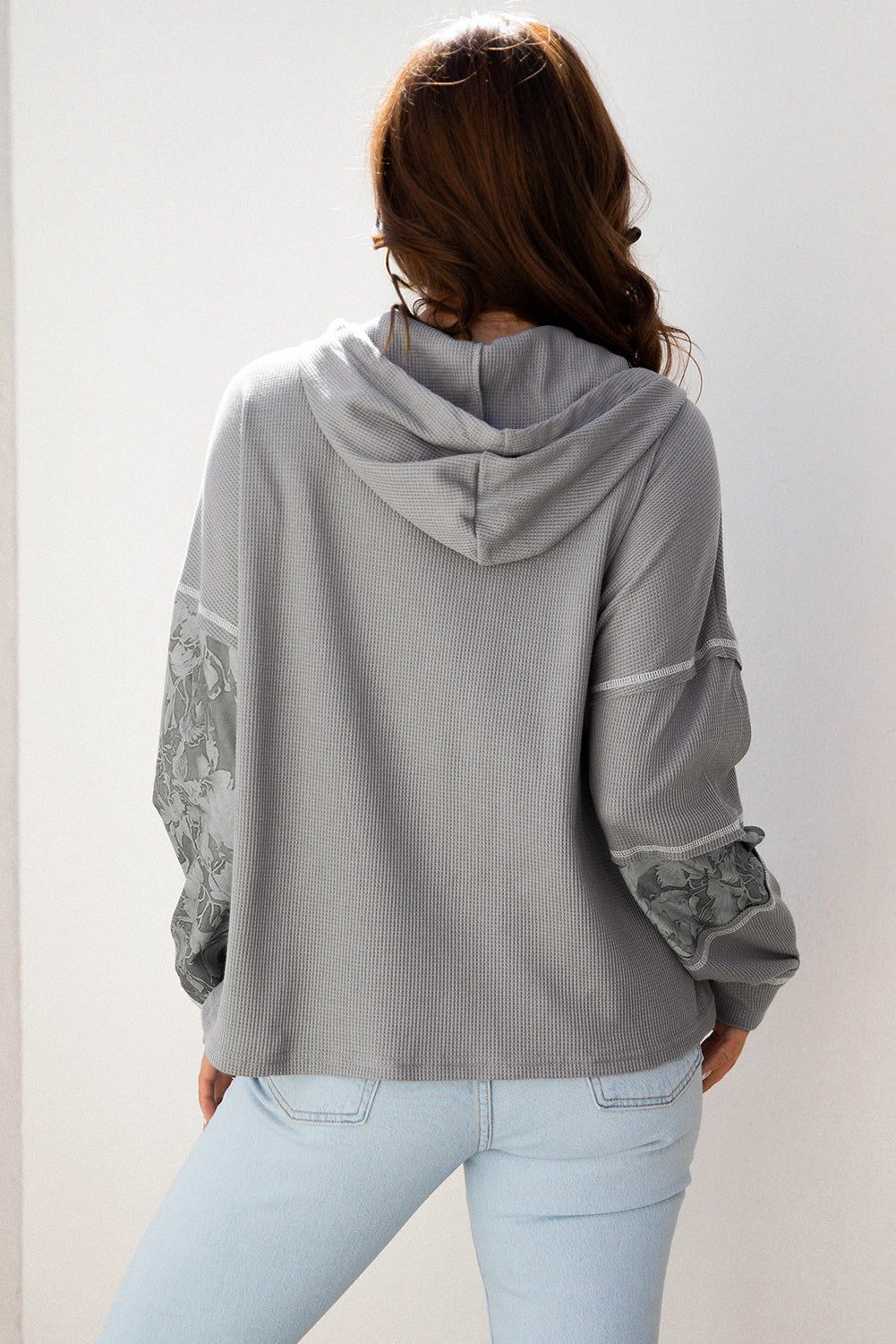 Striped Color Block Hoodie
