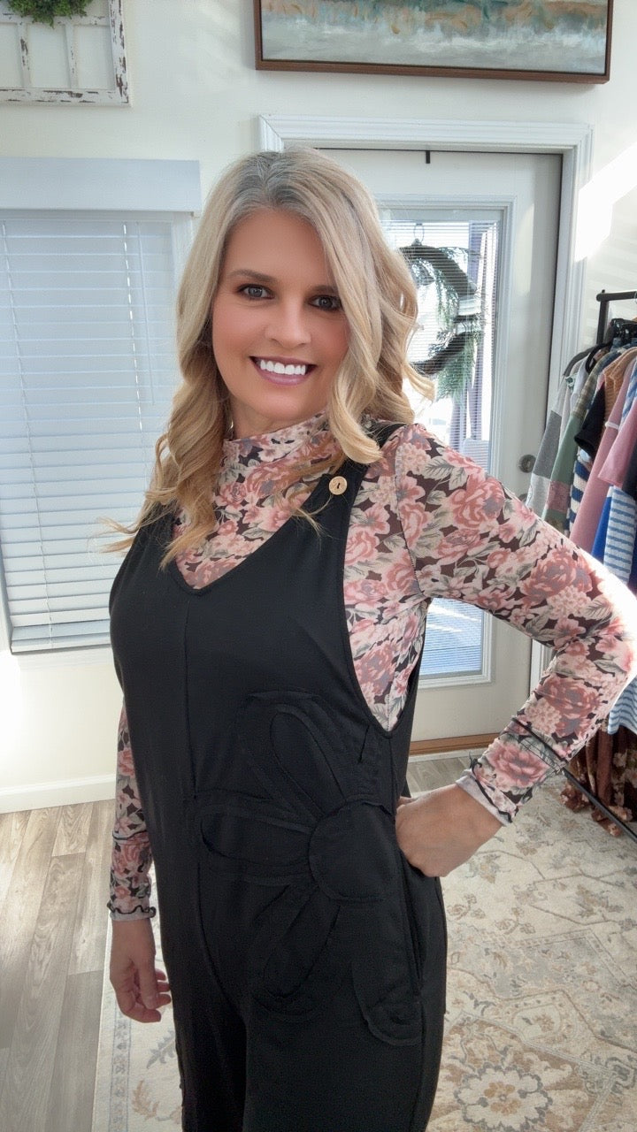 Patchwork Daisy Jumpsuit