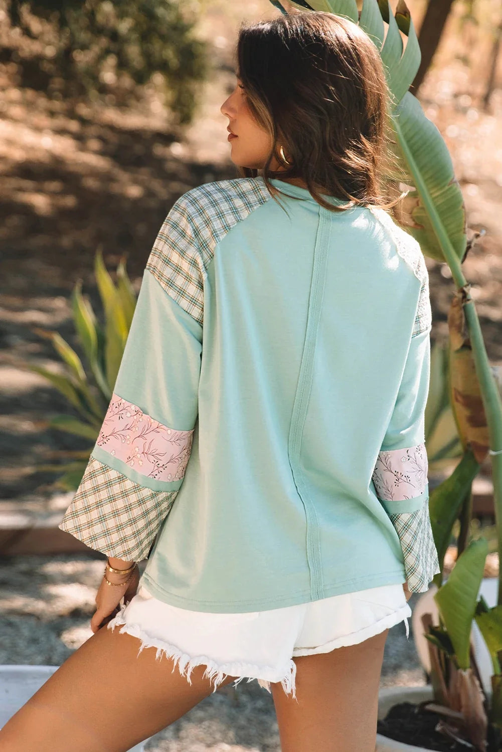 Patchwork Heart Graphic Top