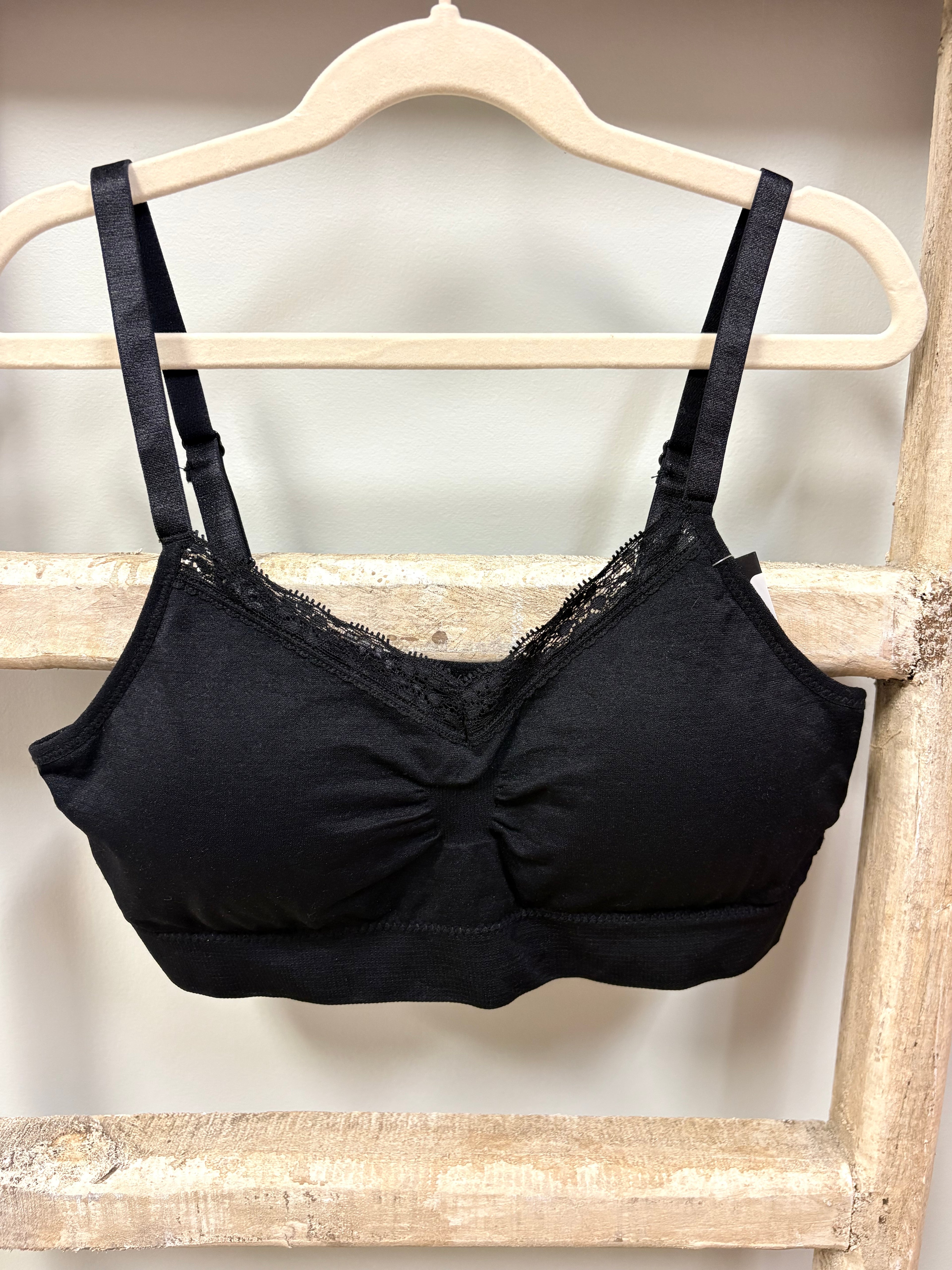 JOY Bralette- Black/One Size