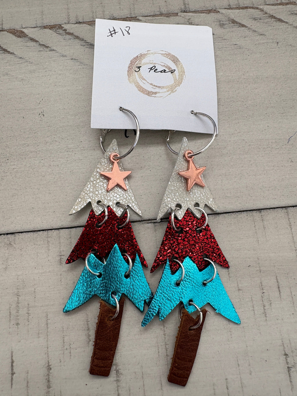 3 Peas Earrings