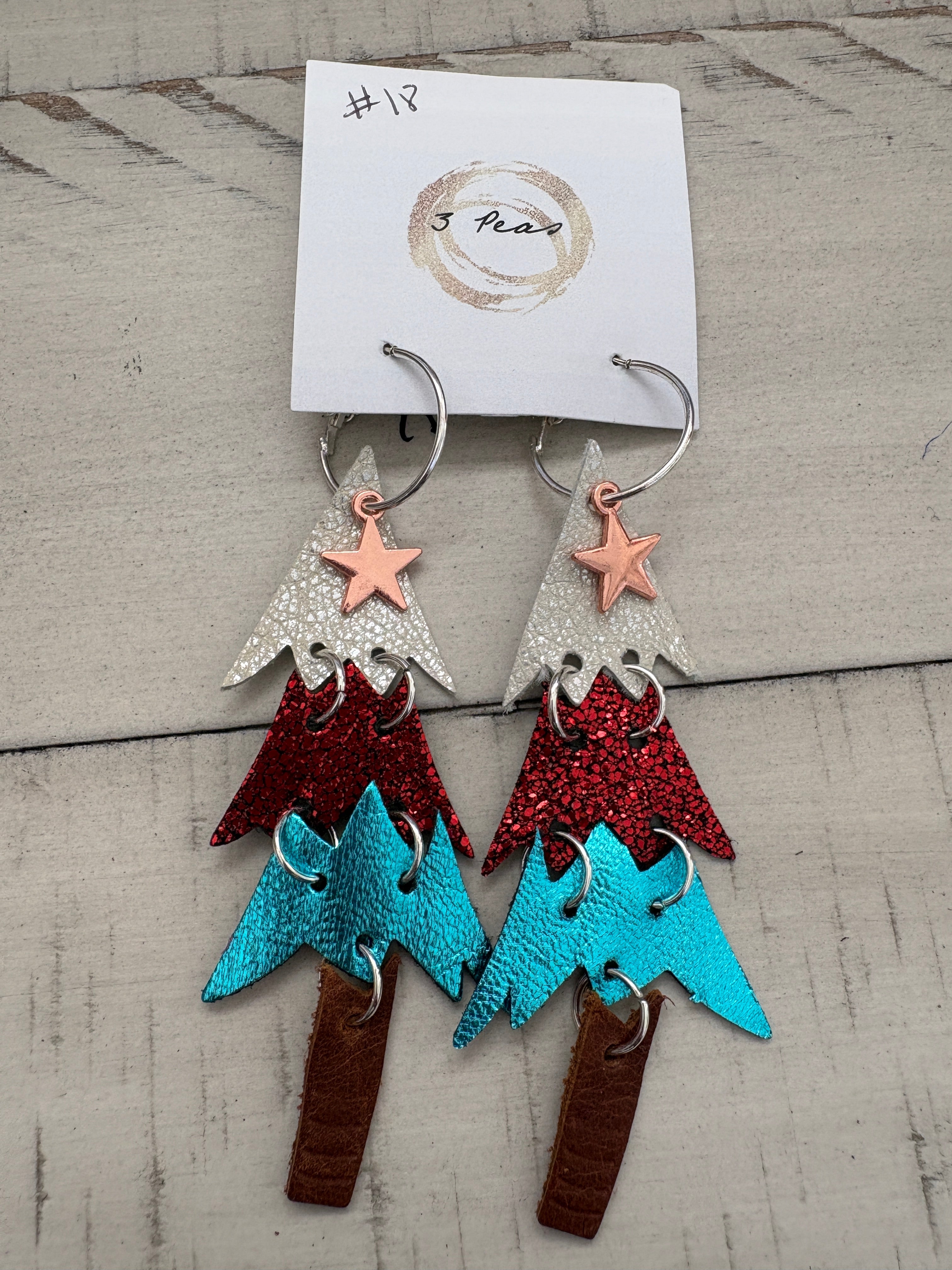 3 Peas Earrings