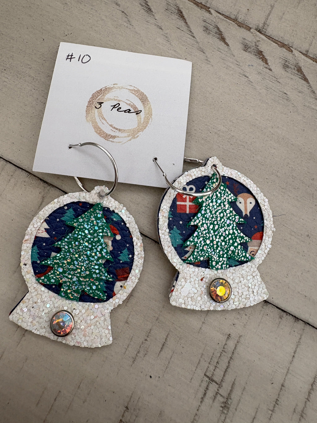 3 Peas Earrings