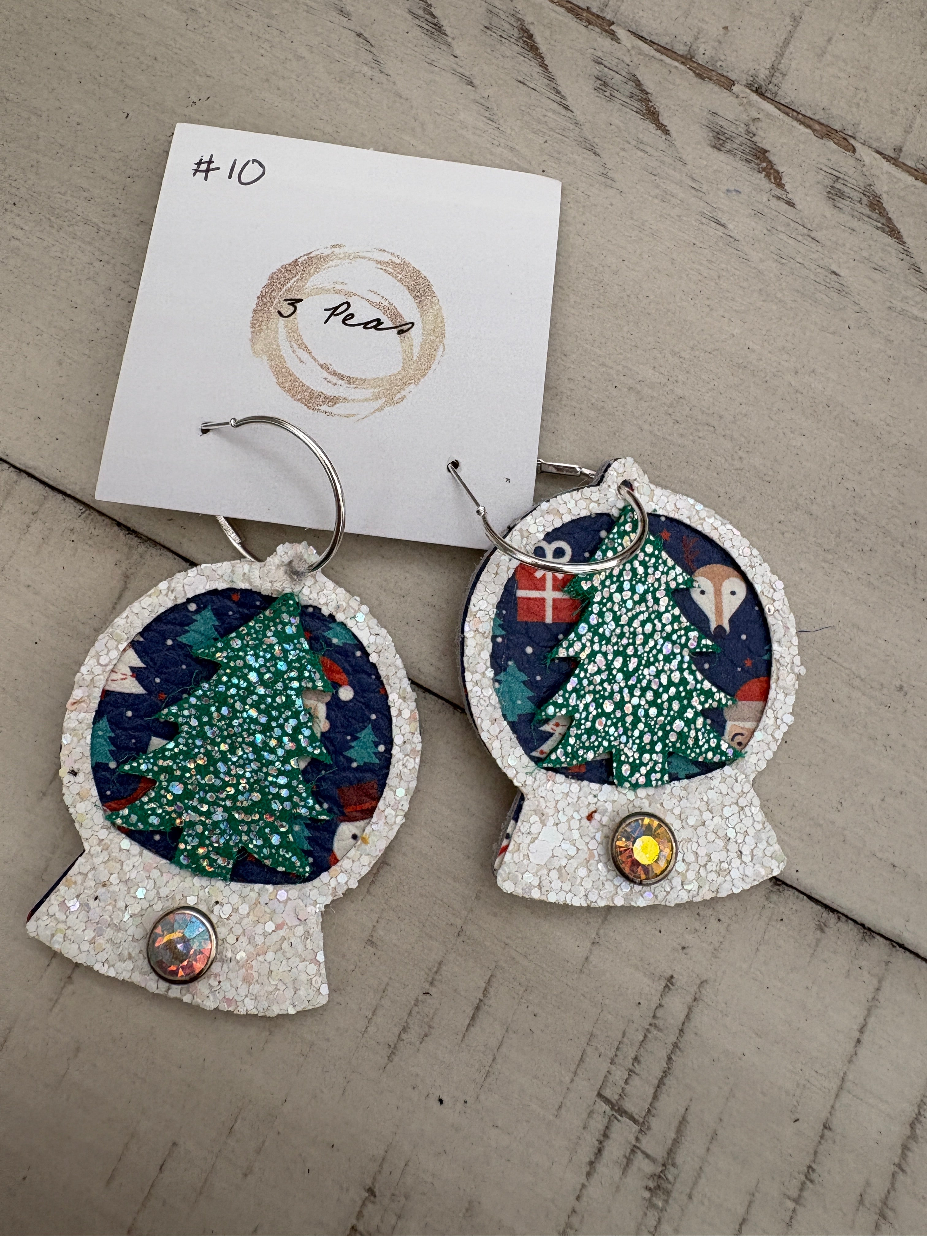 3 Peas Earrings
