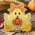 Pumpkin Patch Ghost Freshie- Butt Naked