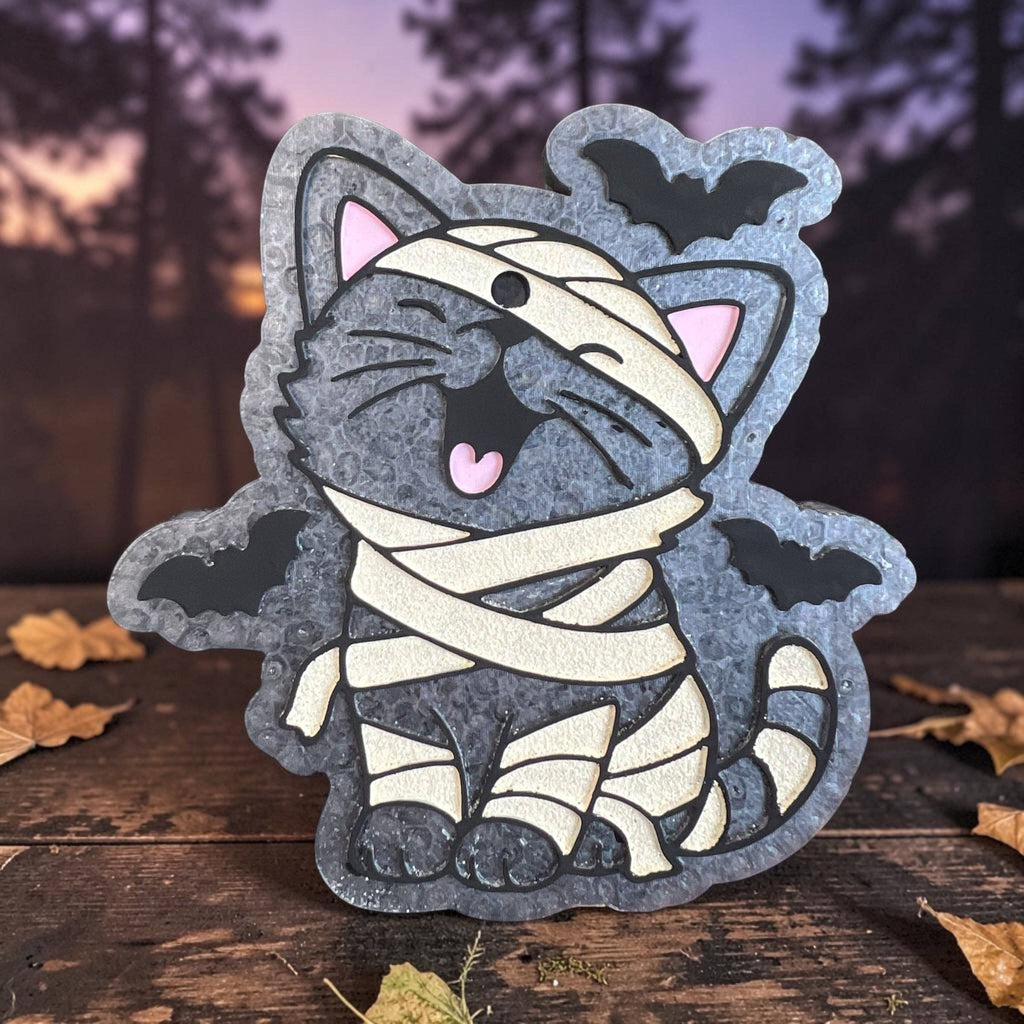 Mummy Kitten Freshie- Toil and Trouble