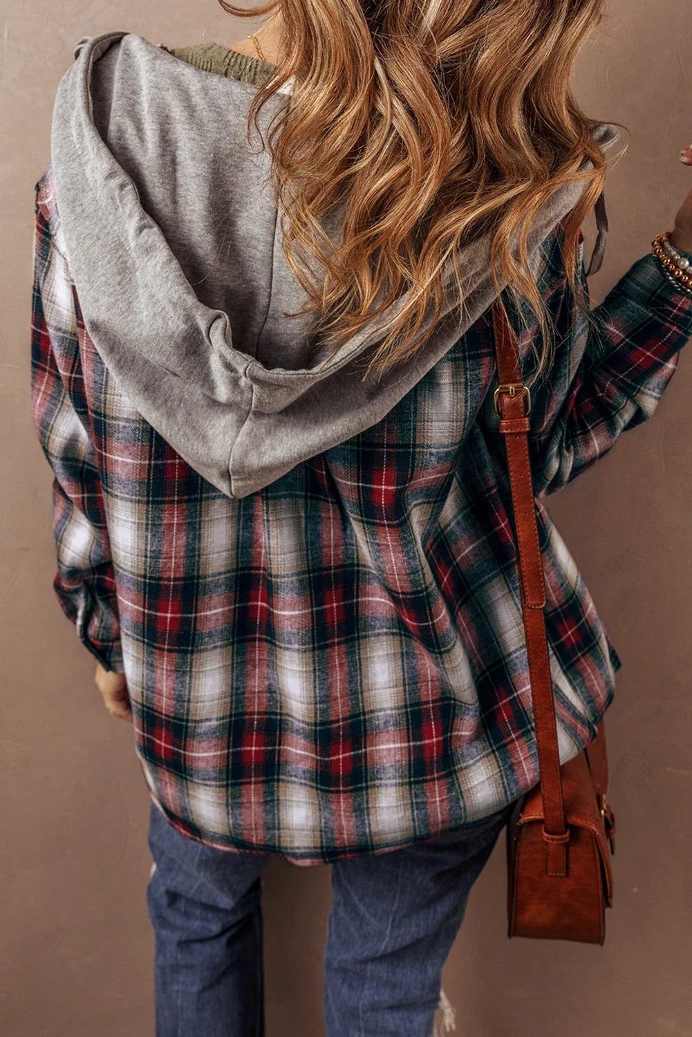 Mountain Mornings Flannel Hooded Top