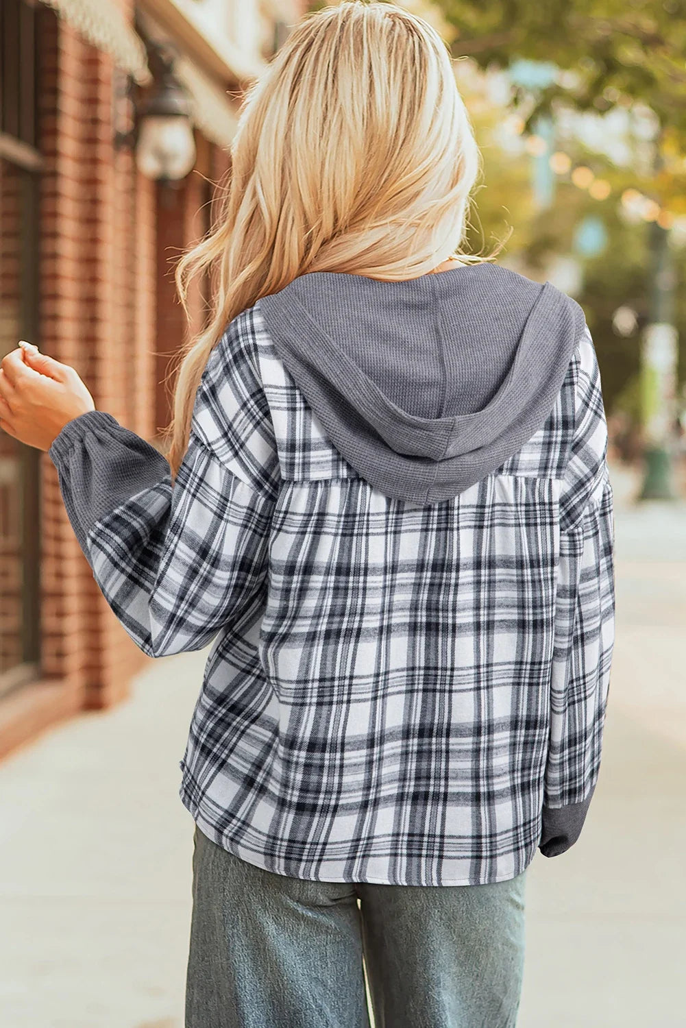 Cozy Cabin Plaid Top