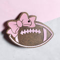 Pink Football Freshie-Pumpkin Buttercream