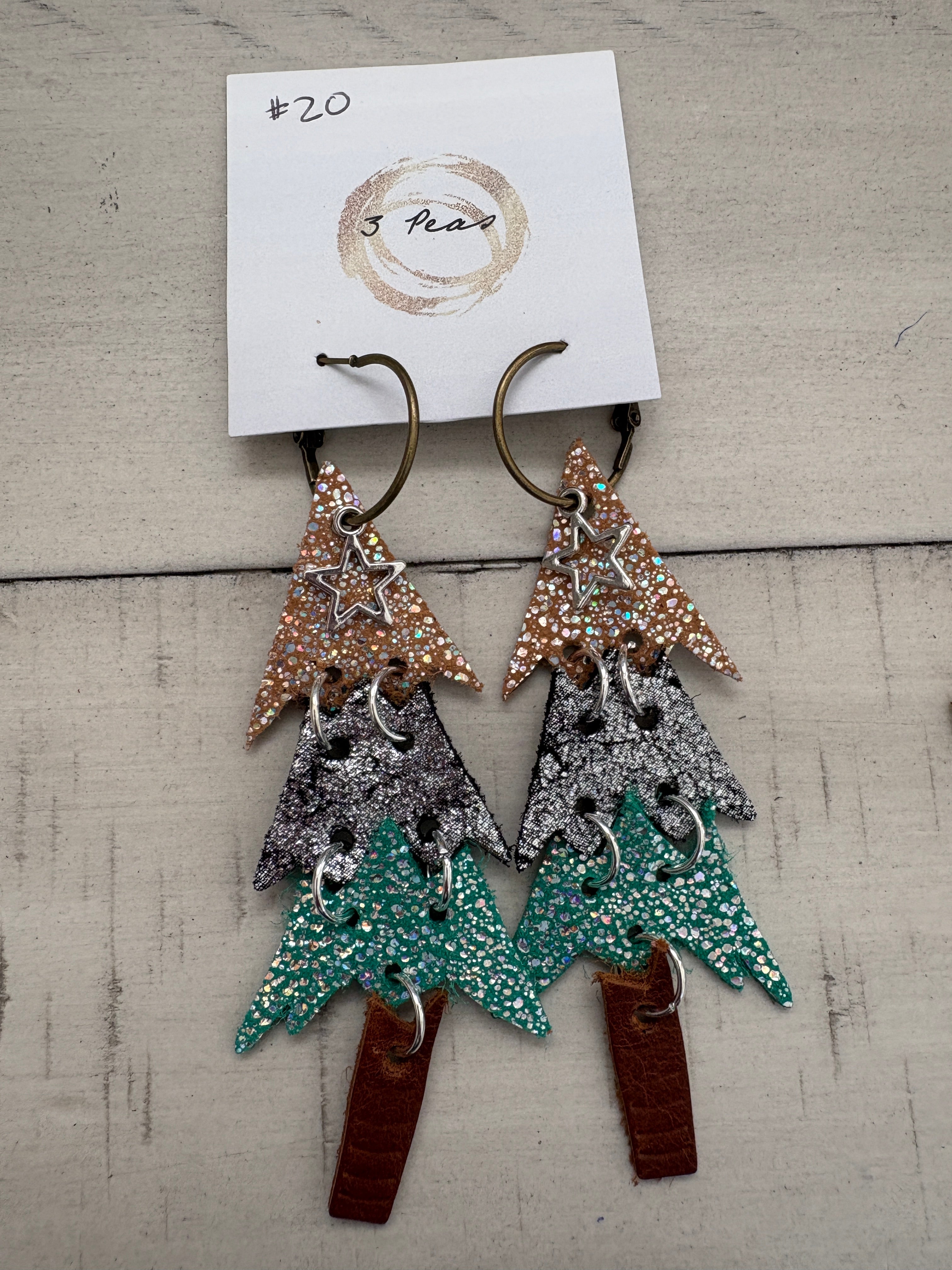 3 Peas Earrings