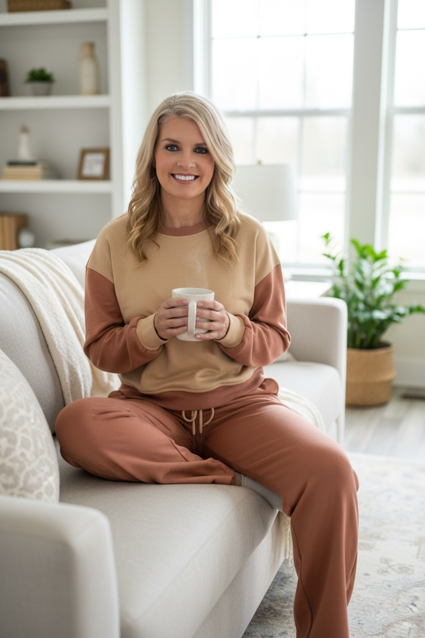 Caramel Comfort Jogger set