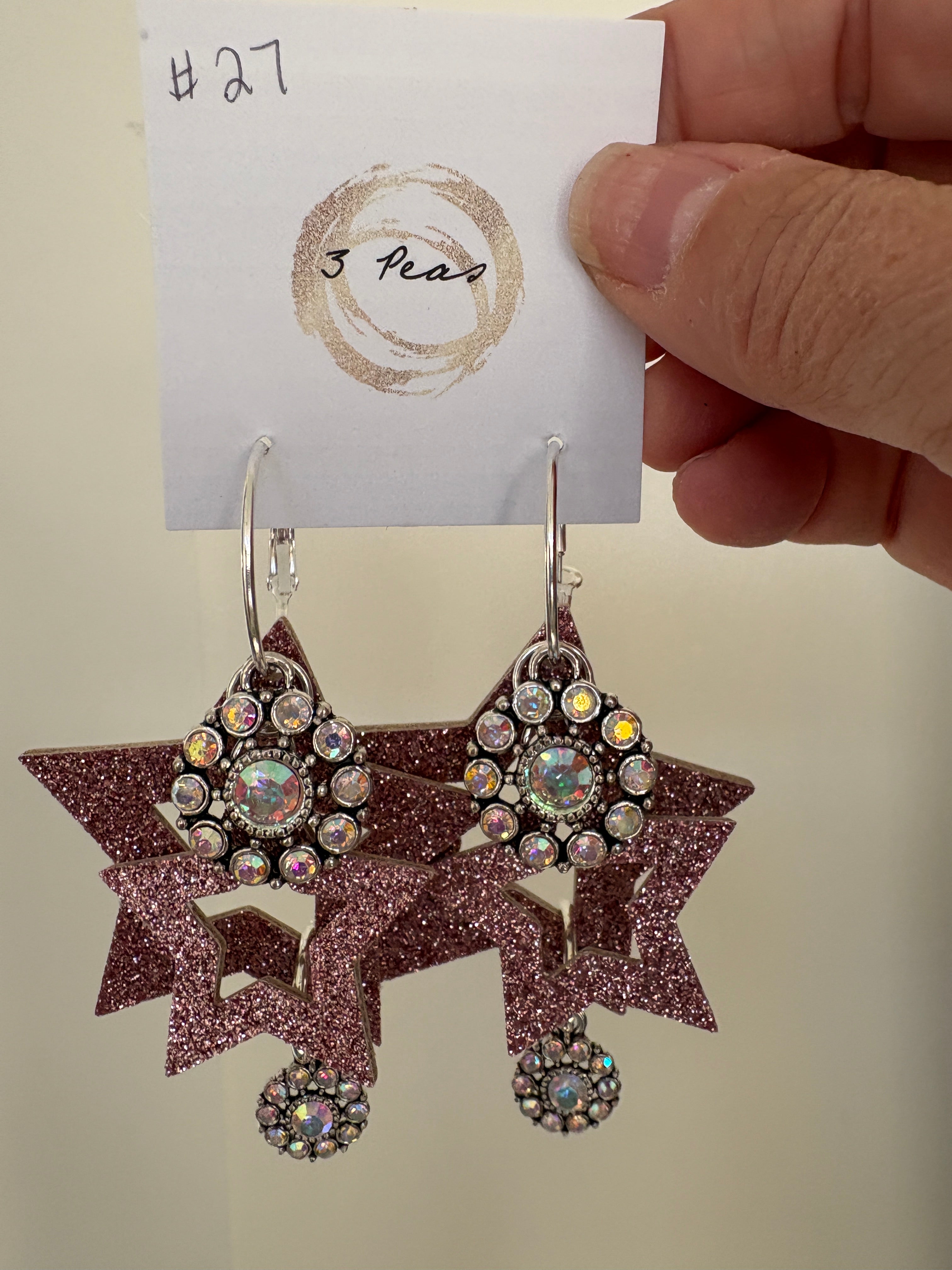 3 Peas Earrings