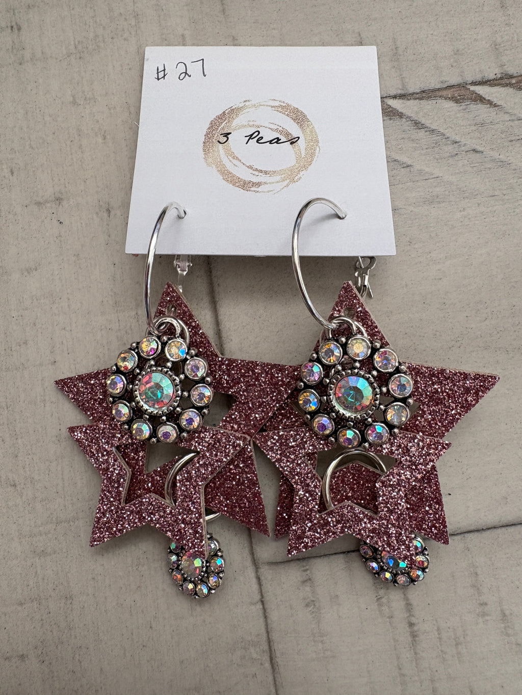 3 Peas Earrings