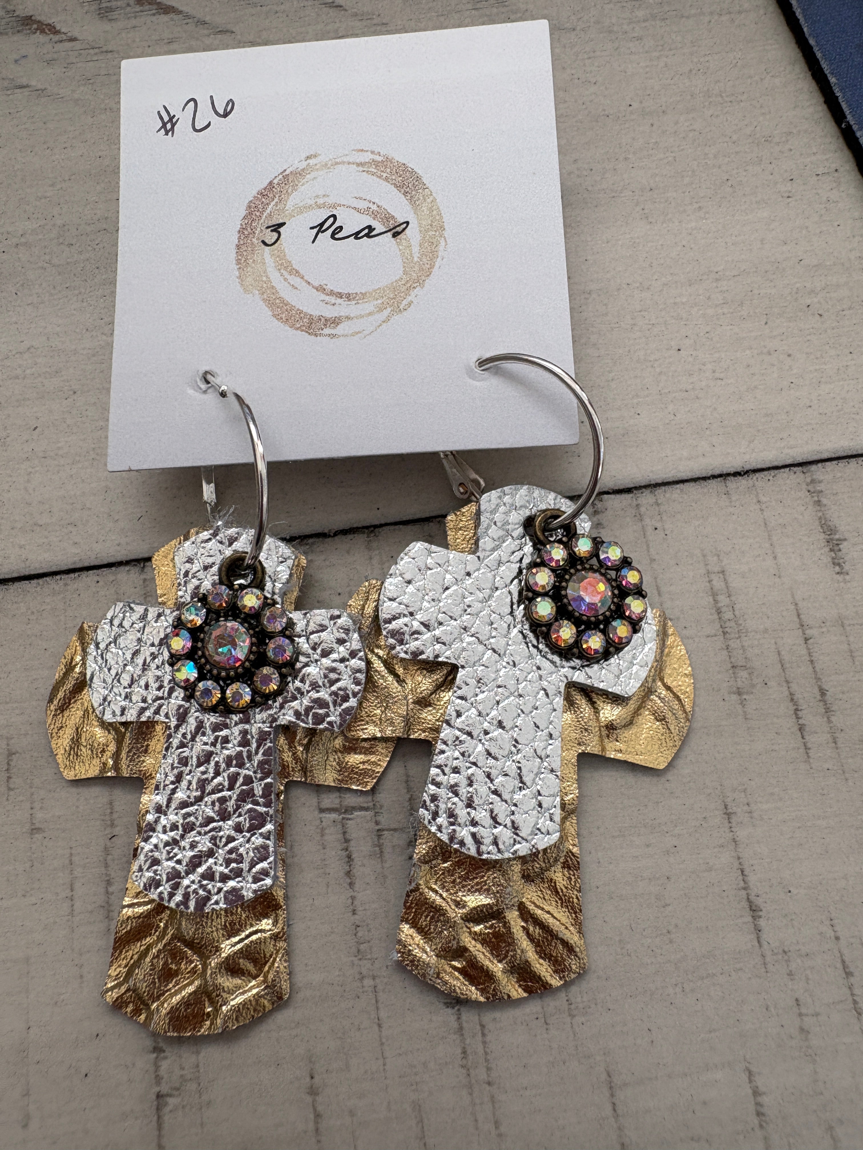 3 Peas Earrings