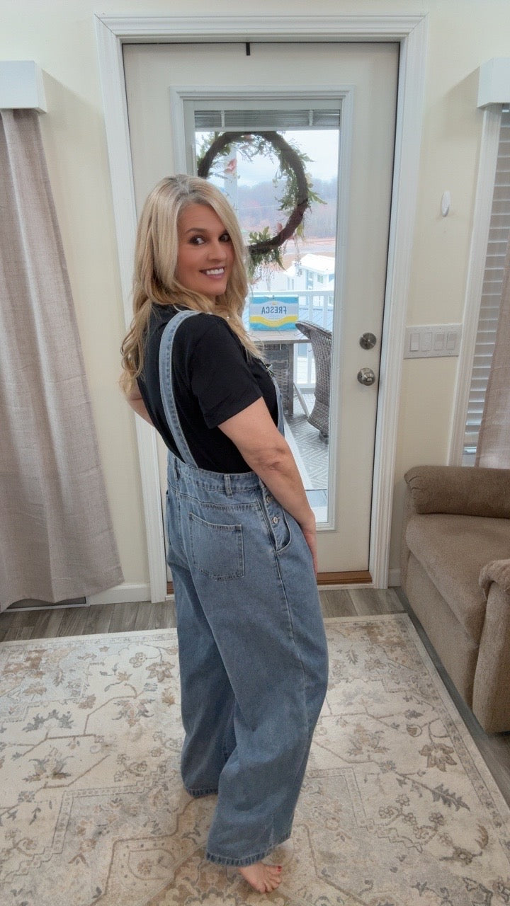 Denim Dreams Overalls