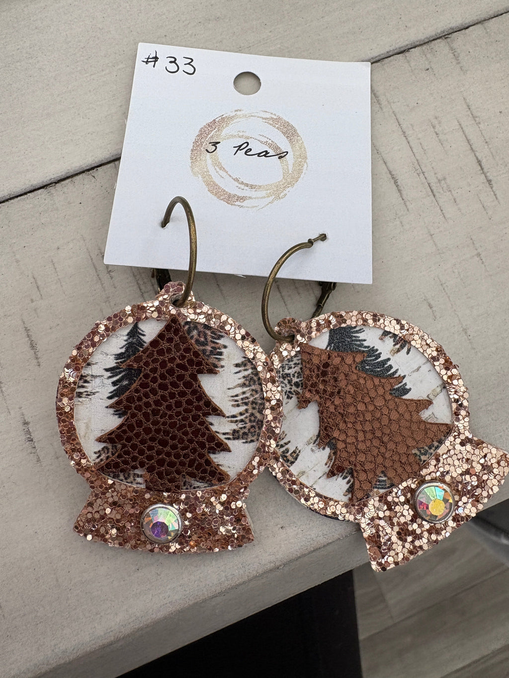 3 Peas Earrings