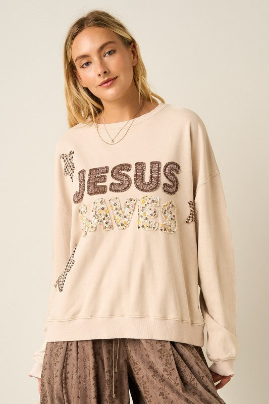 Jesus Saves Sweatshirt