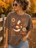 Fall Goose Graphic Tee