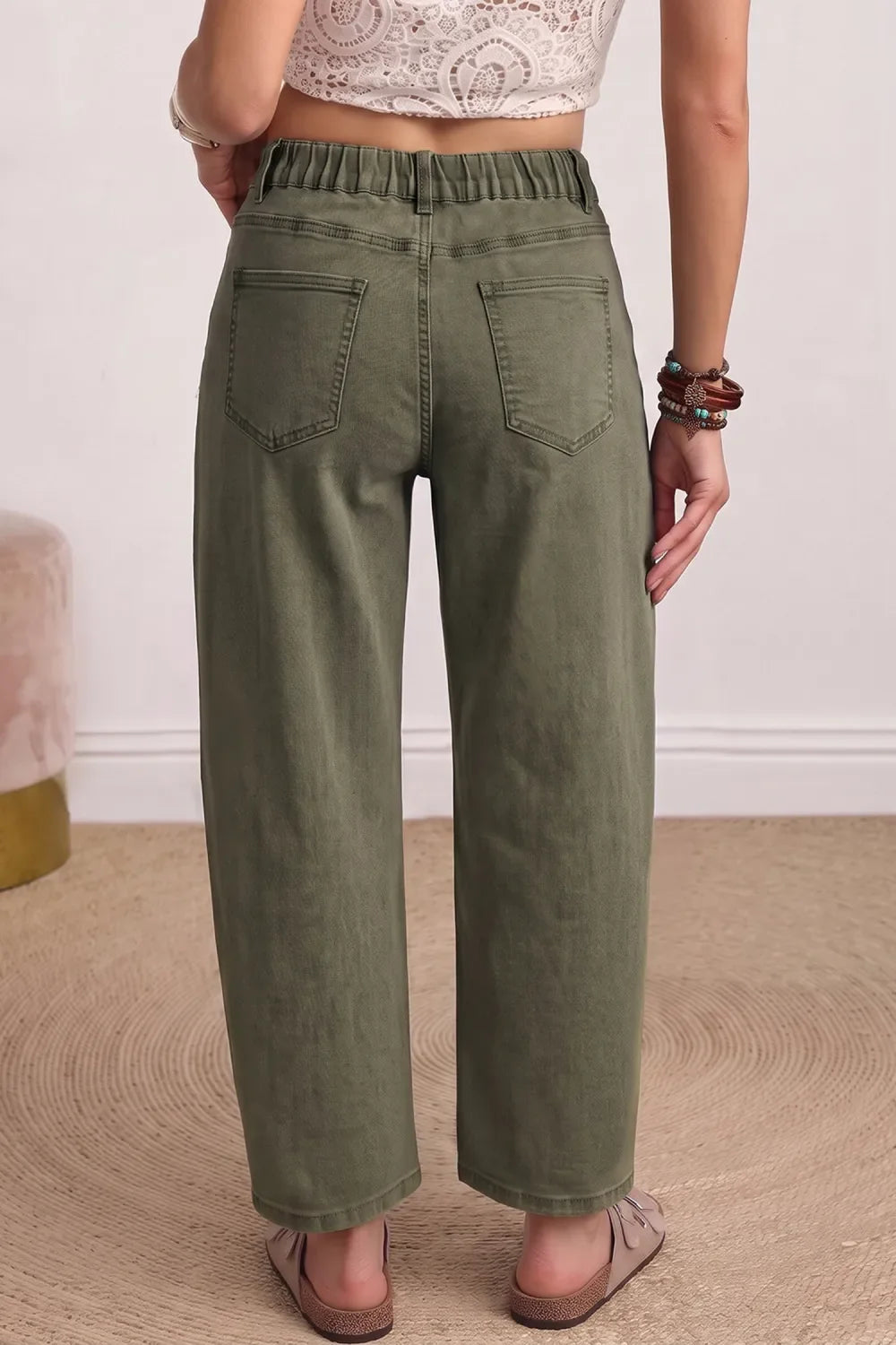 Mossy Grove Barrel Jeans